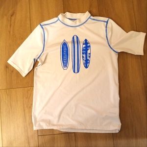 Rash guard swim shirt. Like new condition no stains, rips or wear. 10/10. 14-16